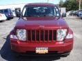 2008 Red Rock Crystal Pearl Jeep Liberty Sport 4x4  photo #2