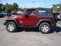 Red Rock Crystal Pearl - Wrangler X 4x4 Photo No. 9