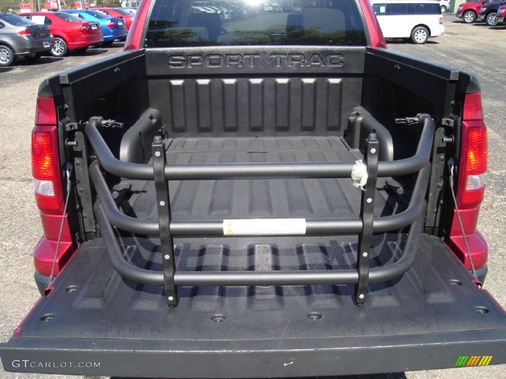 2007 Explorer Sport Trac XLT 4x4 - Red Fire / Camel photo #12