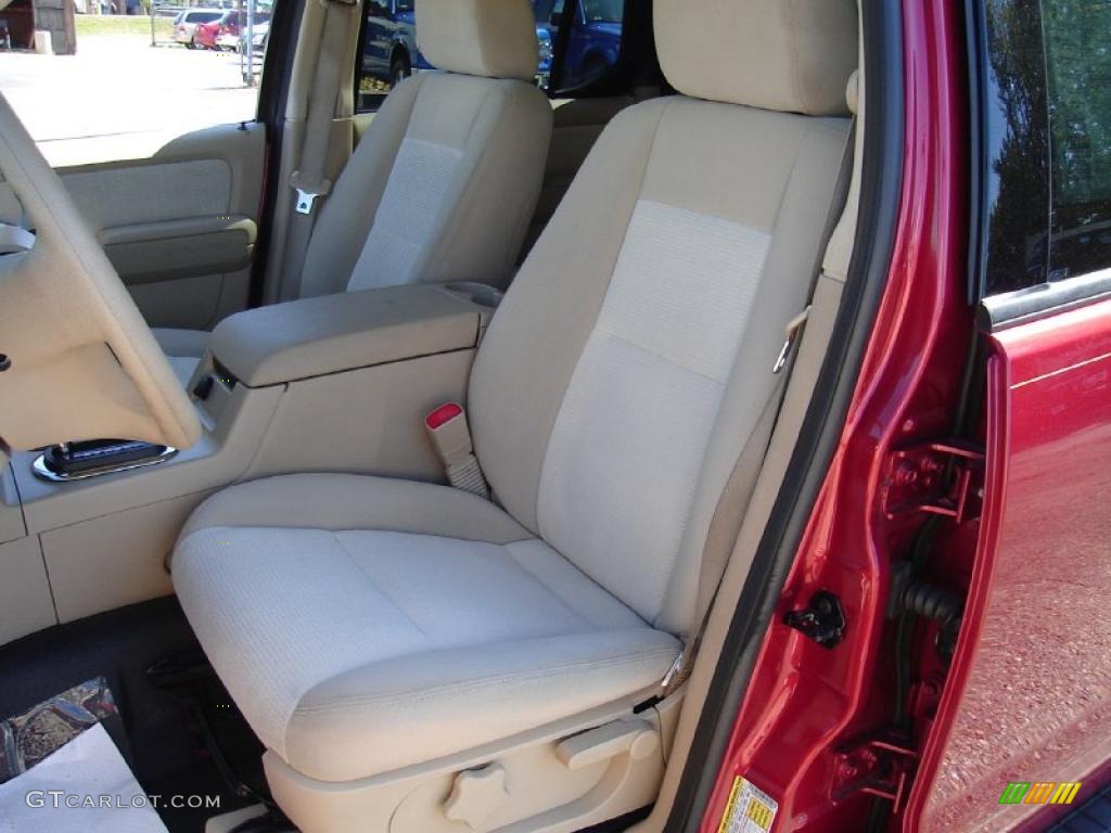 2007 Explorer Sport Trac XLT 4x4 - Red Fire / Camel photo #15