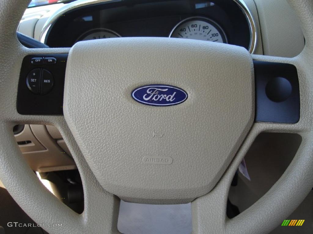 2007 Explorer Sport Trac XLT 4x4 - Red Fire / Camel photo #29