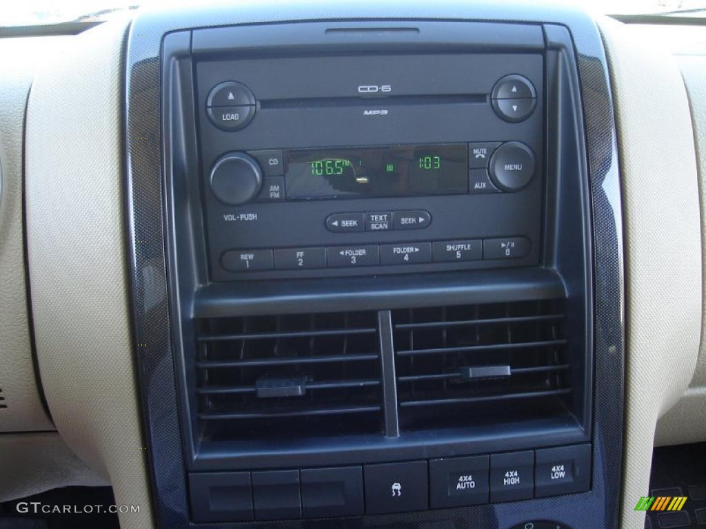 2007 Explorer Sport Trac XLT 4x4 - Red Fire / Camel photo #30