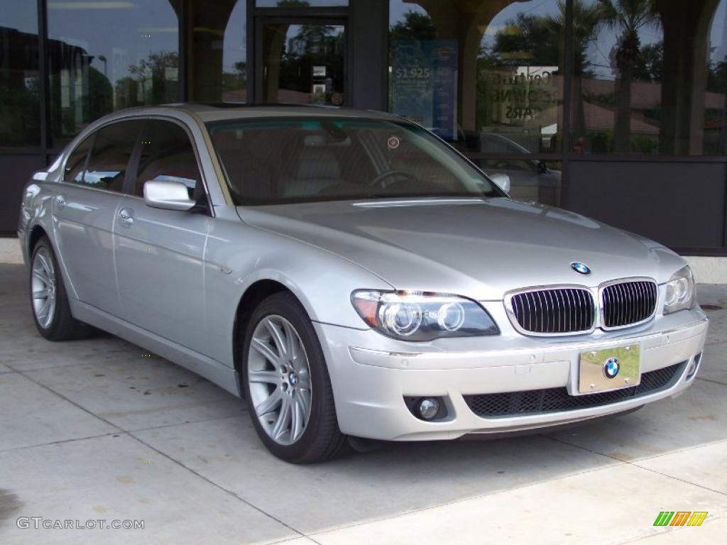 2006 7 Series 750Li Sedan - Titanium Grey Metallic / Basalt Grey/Flannel Grey photo #1