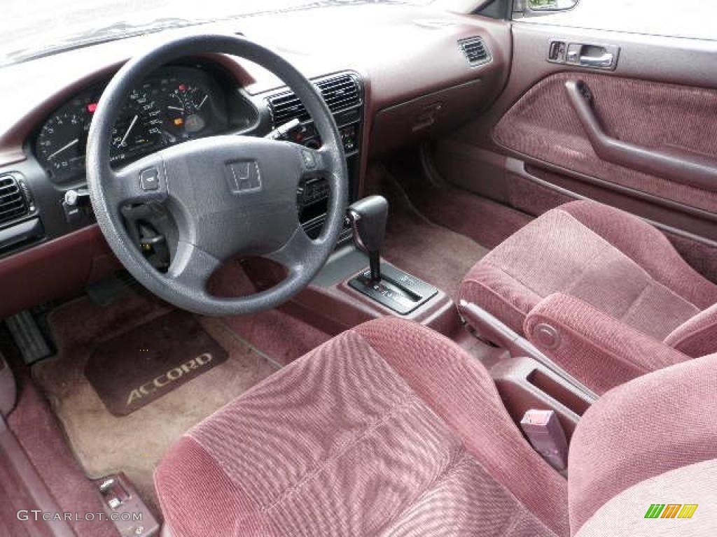 1993 Rosewood Brown Metallic Honda Accord Lx Coupe 36347690