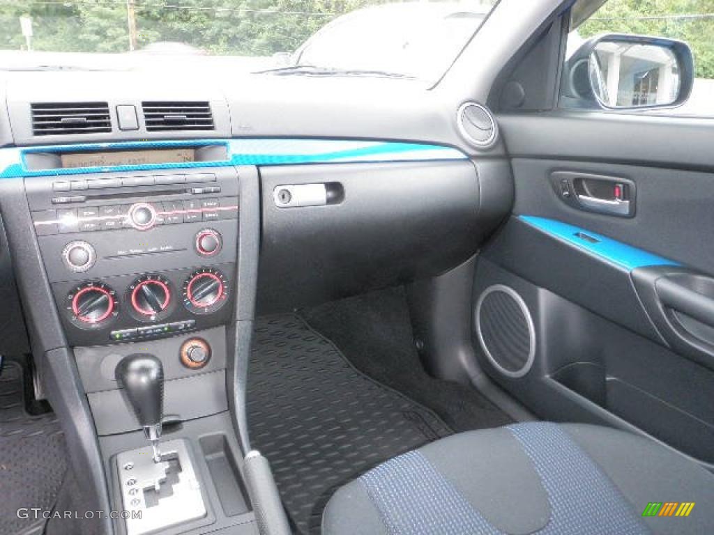 2006 MAZDA3 s Touring Hatchback - Winning Blue Metallic / Black photo #10