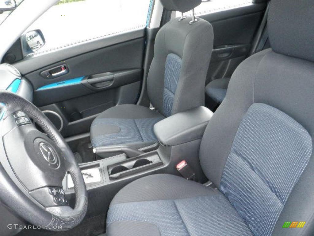 2006 MAZDA3 s Touring Hatchback - Winning Blue Metallic / Black photo #11