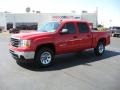 2010 Fire Red GMC Sierra 1500 SLE Crew Cab 4x4  photo #1