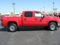 2010 Fire Red GMC Sierra 1500 SLE Crew Cab 4x4  photo #4