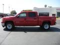 2010 Fire Red GMC Sierra 1500 SLE Crew Cab 4x4  photo #8