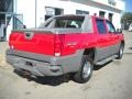 2002 Victory Red Chevrolet Avalanche 4WD  photo #2