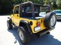 2001 Solar Yellow Jeep Wrangler Sport 4x4  photo #3