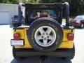 2001 Solar Yellow Jeep Wrangler Sport 4x4  photo #8