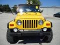 2001 Solar Yellow Jeep Wrangler Sport 4x4  photo #16