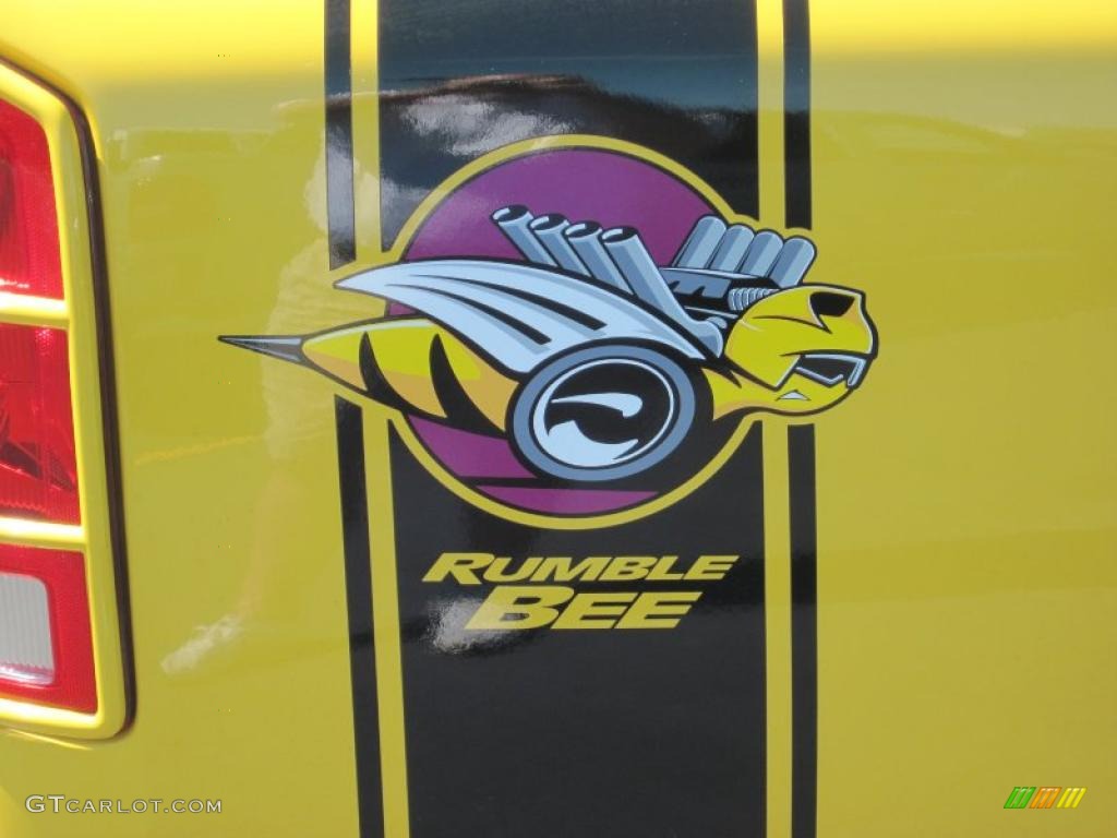 2004 Ram 1500 SLT Rumble Bee Regular Cab - Solar Yellow / Dark Slate Gray photo #20