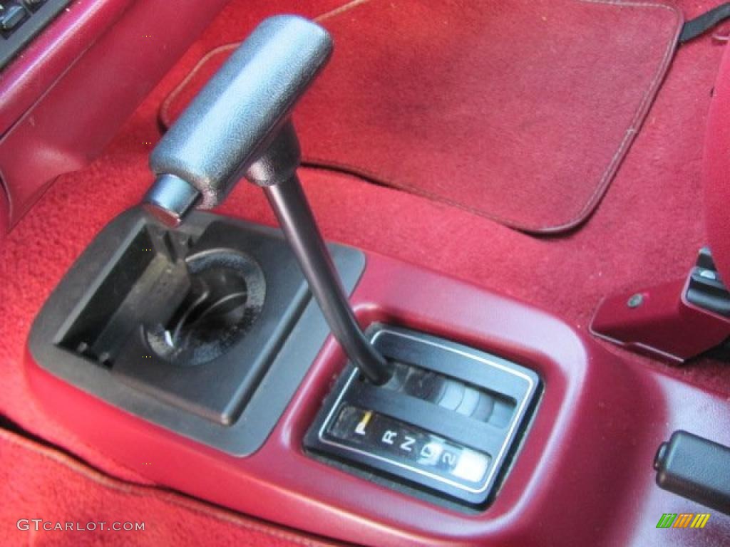 1993 Tempo GL Sedan - White / Red photo #12