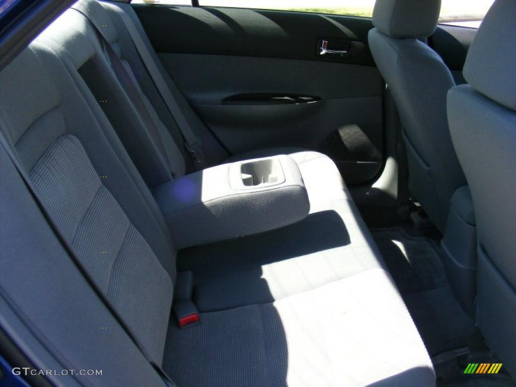 2003 MAZDA6 i Sedan - Sonic Blue Pearl / Gray photo #12