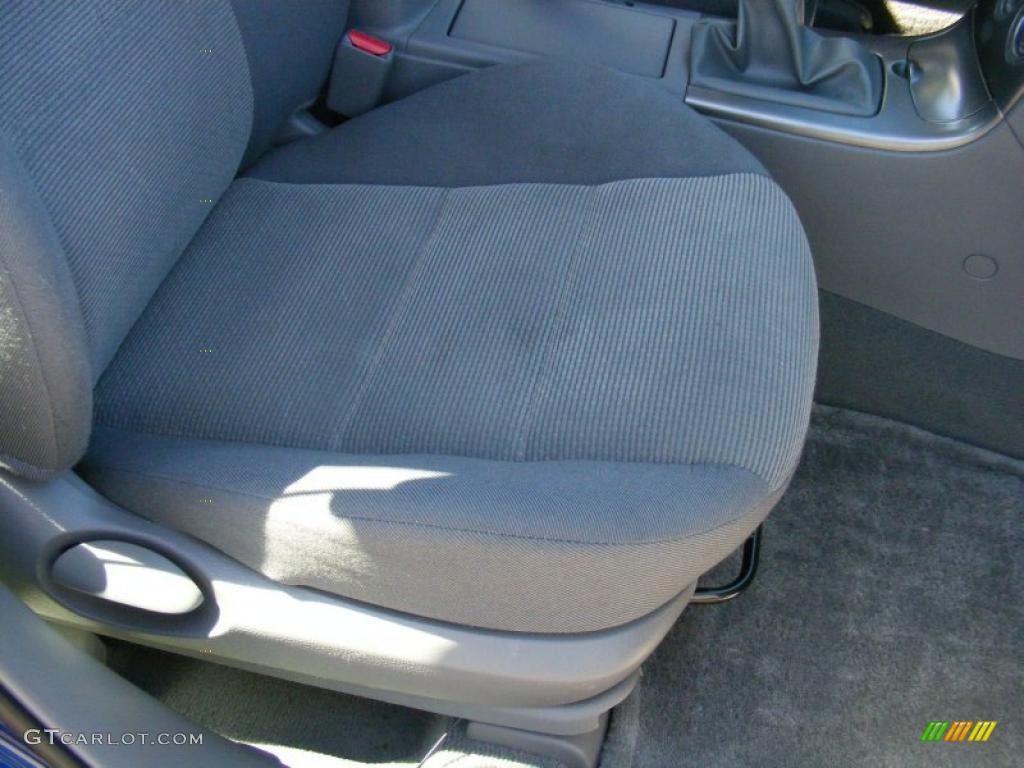 2003 MAZDA6 i Sedan - Sonic Blue Pearl / Gray photo #14