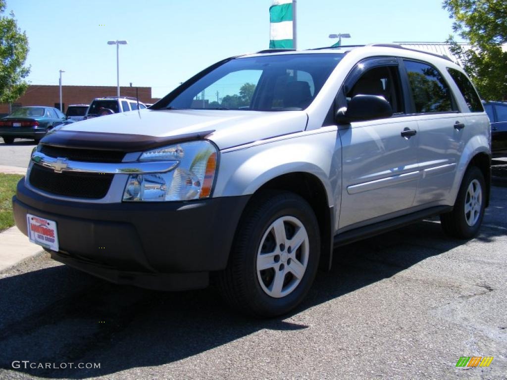 2005 Equinox LS - Galaxy Silver Metallic / Light Gray photo #1