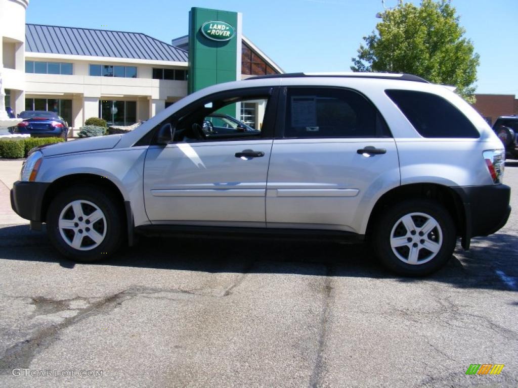 2005 Equinox LS - Galaxy Silver Metallic / Light Gray photo #2