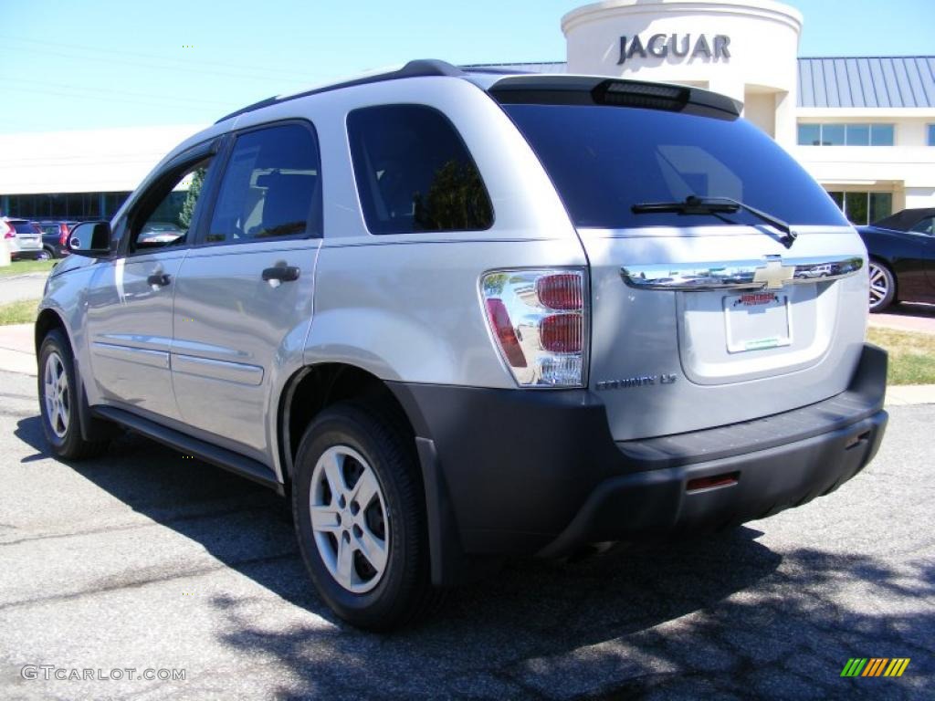 2005 Equinox LS - Galaxy Silver Metallic / Light Gray photo #3
