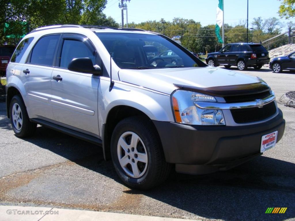 2005 Equinox LS - Galaxy Silver Metallic / Light Gray photo #7