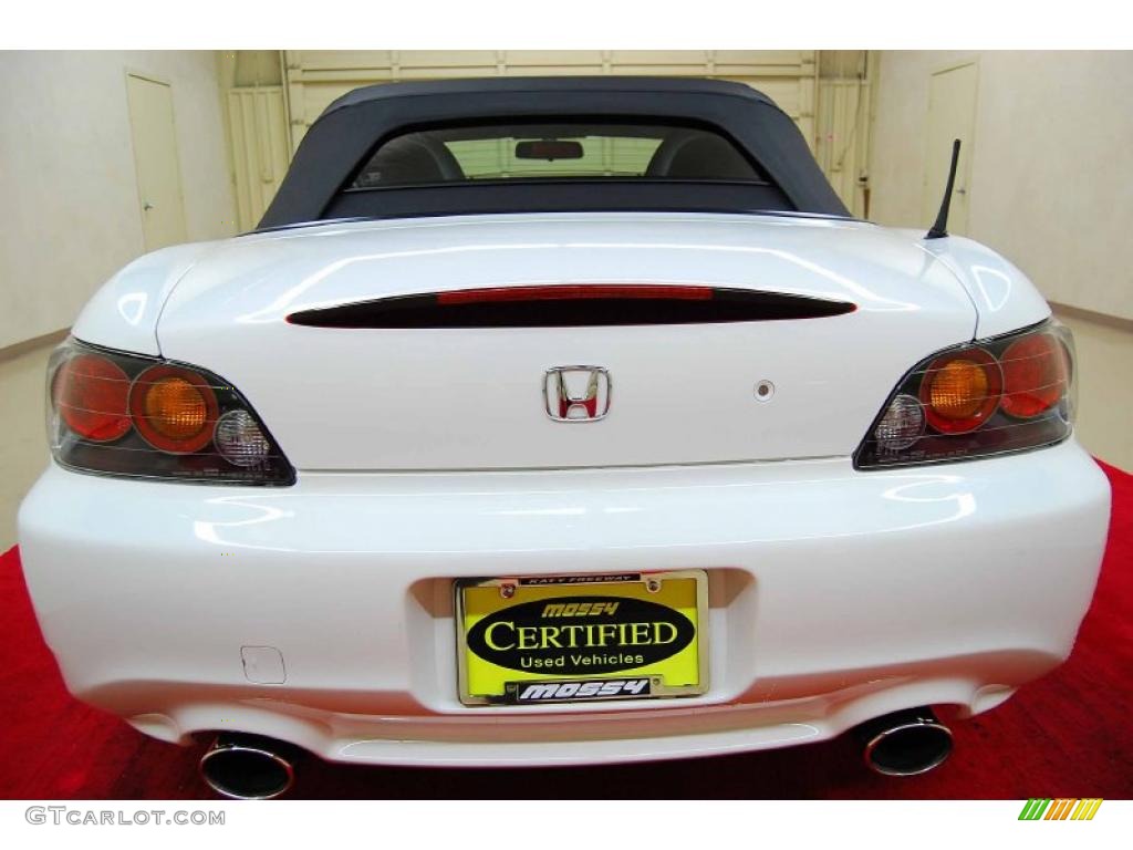 2008 S2000 Roadster - Grand Prix White / Red photo #7