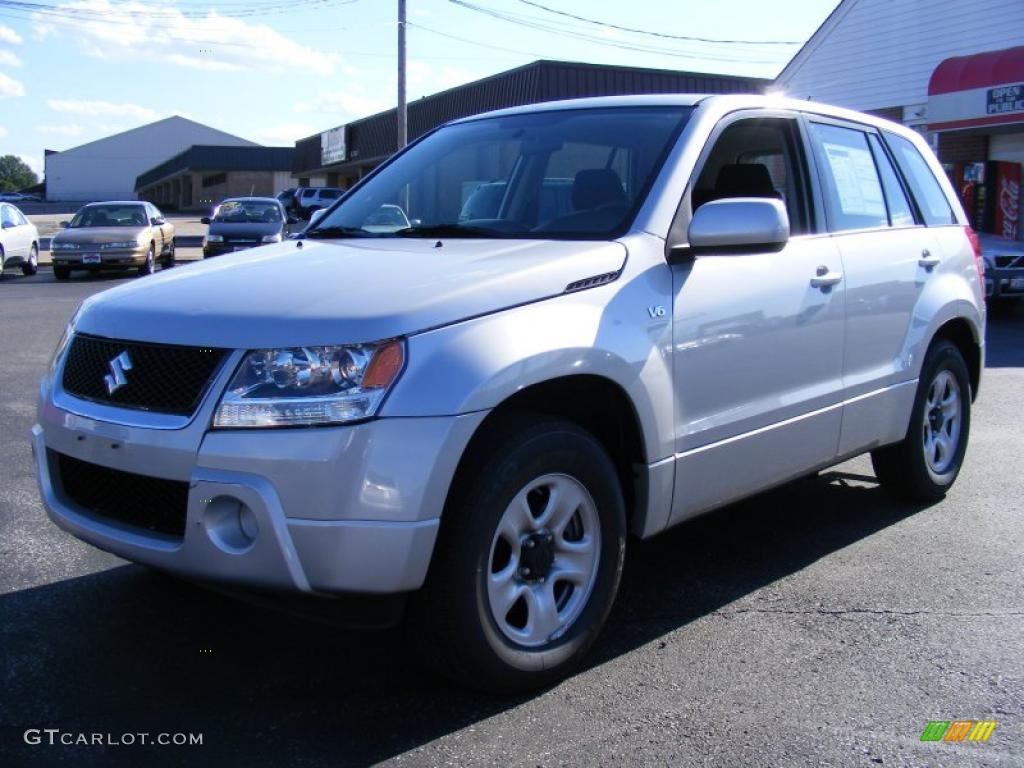 2008 Grand Vitara  - Quicksilver Metallic / Black photo #1