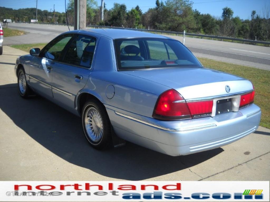 1999 Grand Marquis LS - Light Blue Metallic / Deep Slate Blue photo #4