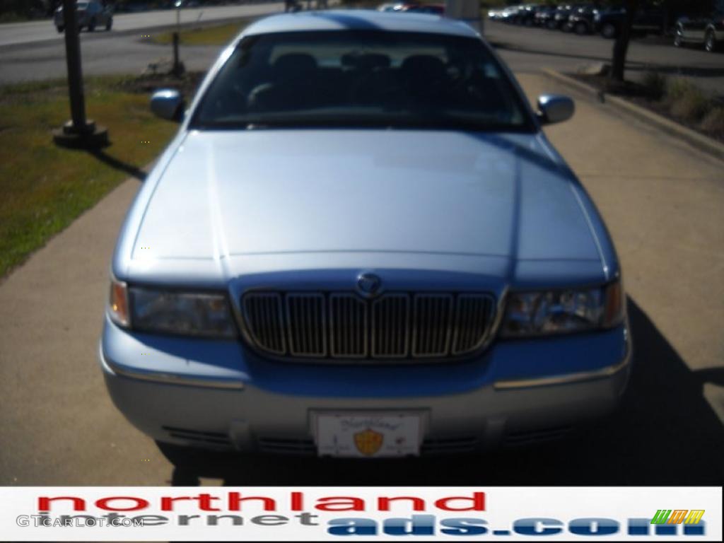 1999 Grand Marquis LS - Light Blue Metallic / Deep Slate Blue photo #14