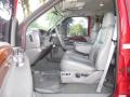 2002 Red Clearcoat Ford F250 Super Duty XLT Crew Cab 4x4  photo #8