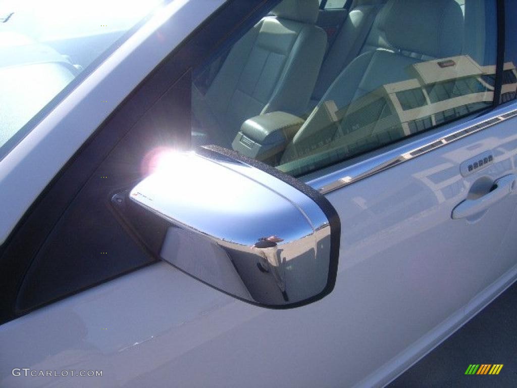 2008 MKZ Sedan - White Suede / Light Stone photo #13
