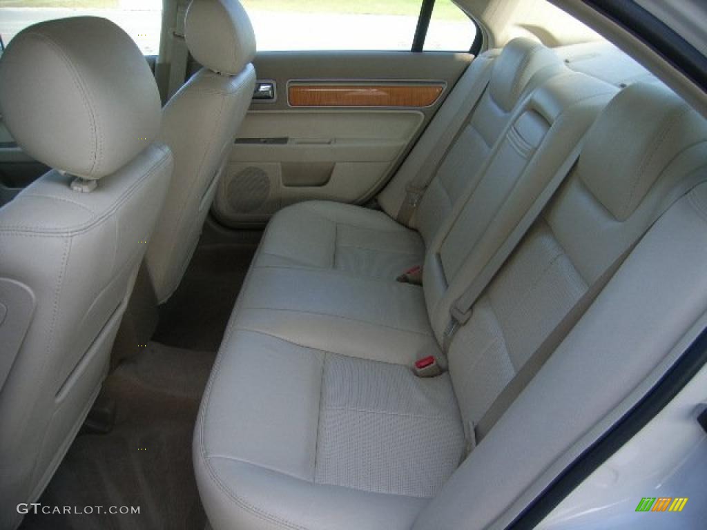 2008 MKZ Sedan - White Suede / Light Stone photo #20