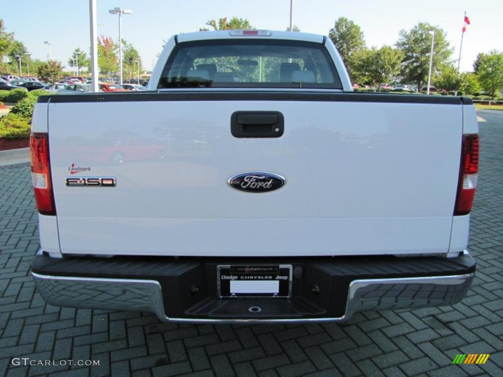 2006 F150 XLT SuperCab - Oxford White / Medium/Dark Flint photo #4