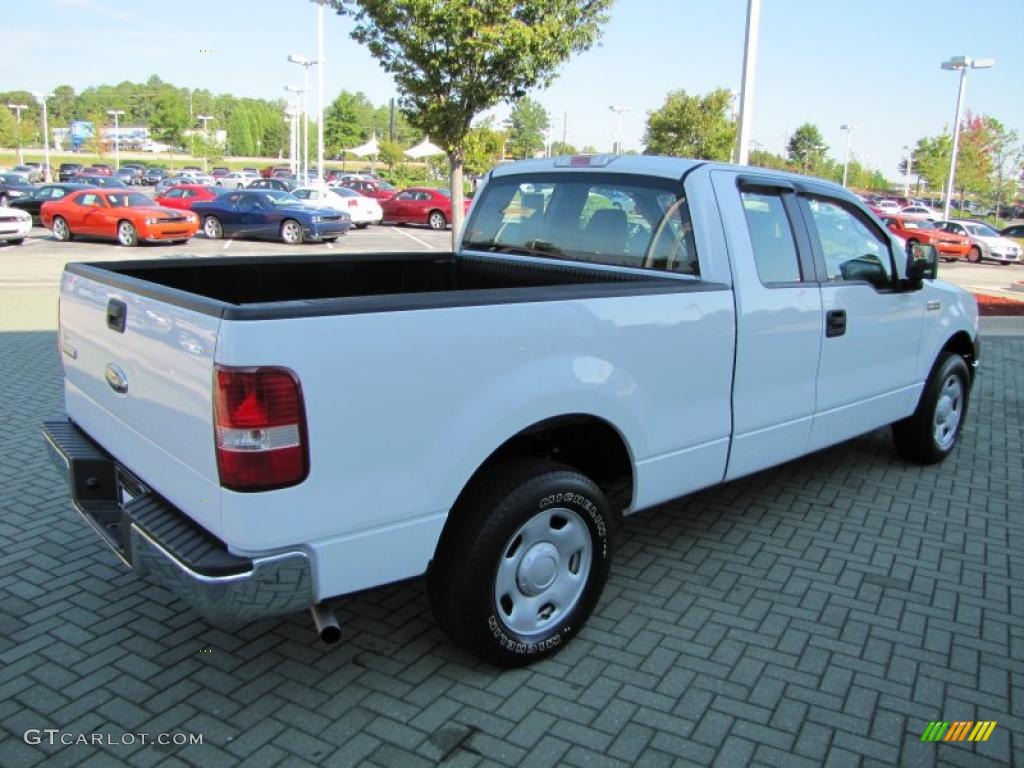 2006 F150 XLT SuperCab - Oxford White / Medium/Dark Flint photo #5