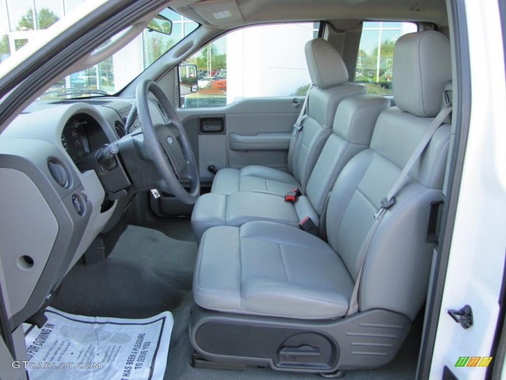 2006 F150 XLT SuperCab - Oxford White / Medium/Dark Flint photo #10