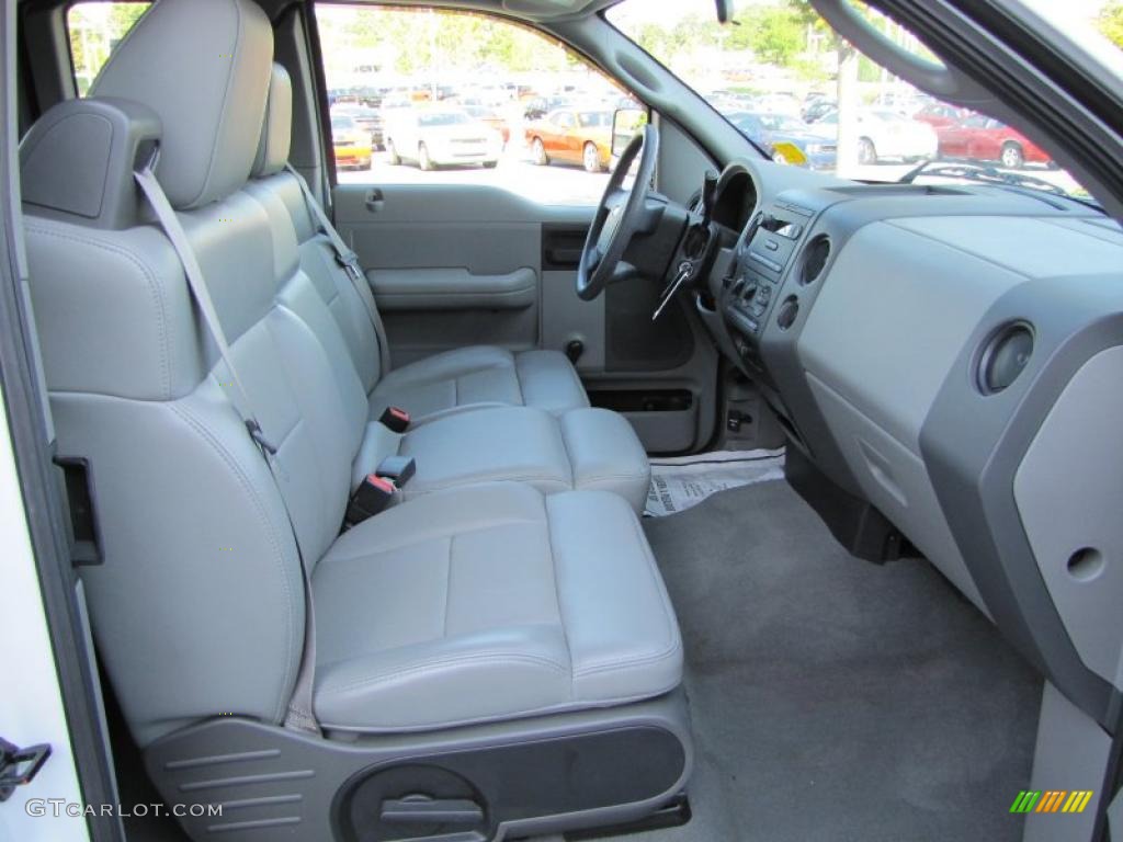 2006 F150 XLT SuperCab - Oxford White / Medium/Dark Flint photo #14