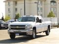 2008 Summit White Chevrolet Silverado 2500HD LTZ Crew Cab 4x4  photo #2