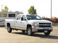 2008 Summit White Chevrolet Silverado 2500HD LTZ Crew Cab 4x4  photo #9