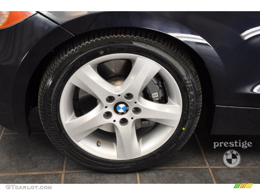 2008 1 Series 135i Convertible - Jet Black / Black photo #8