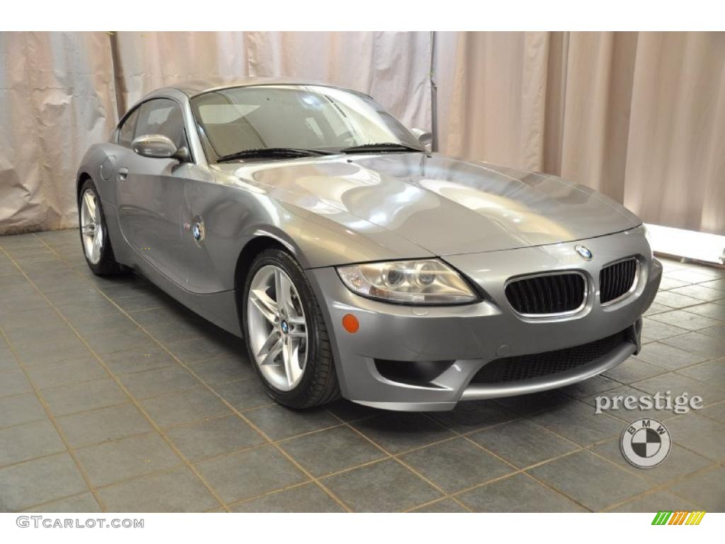 2008 M Coupe - Space Gray Metallic / Black photo #7