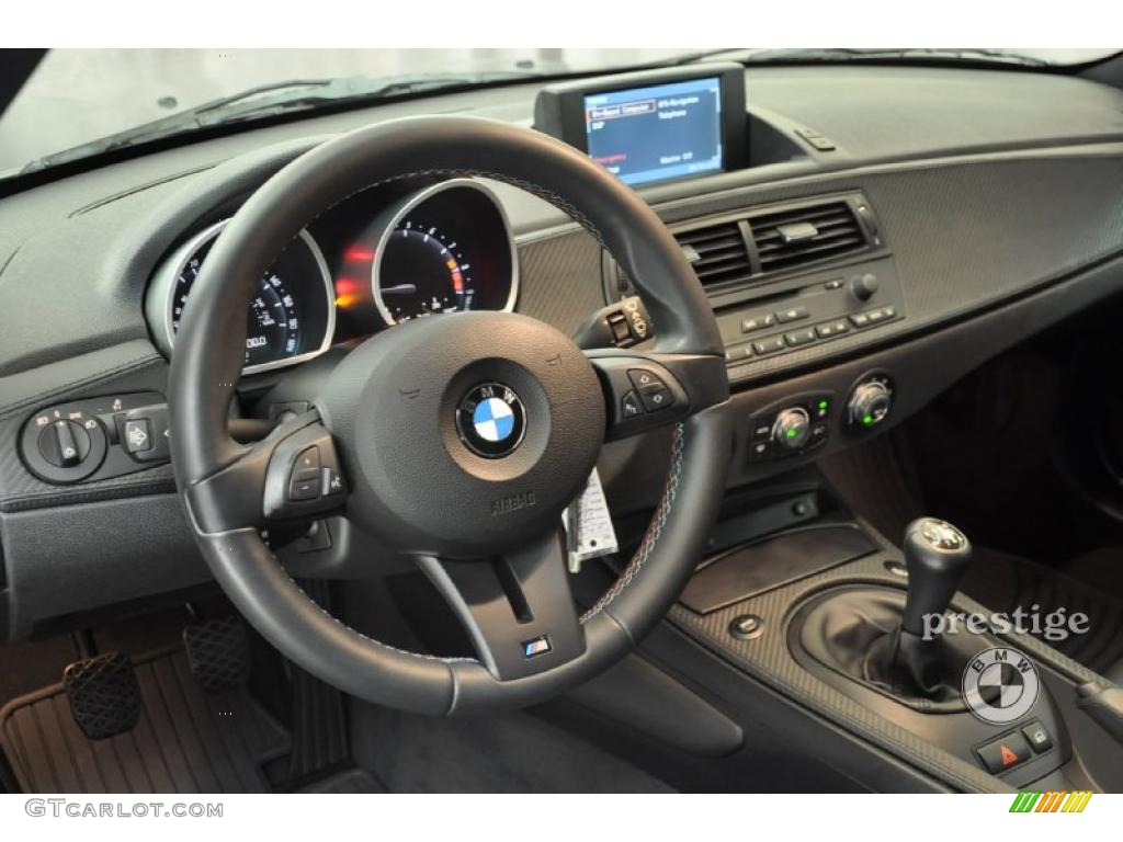 2008 M Coupe - Space Gray Metallic / Black photo #12