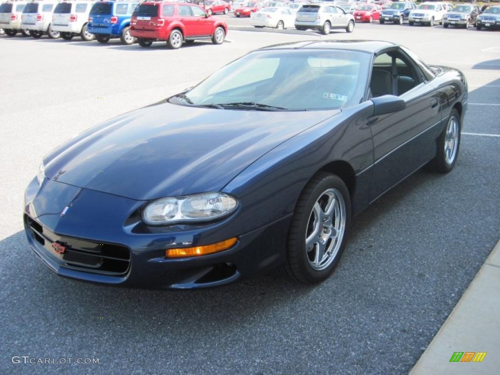 2002 Camaro Z28 SS 35th Anniversary Edition Coupe - Navy Blue Metallic / Ebony Black photo #3