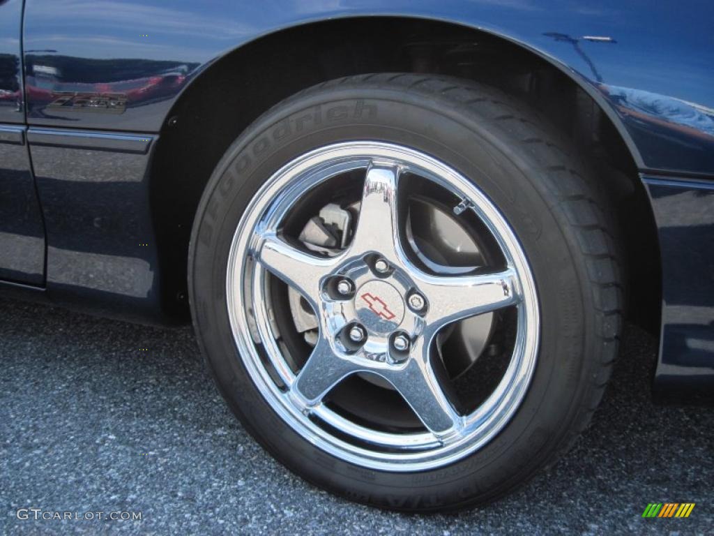 2002 Camaro Z28 SS 35th Anniversary Edition Coupe - Navy Blue Metallic / Ebony Black photo #6