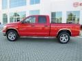 2006 Flame Red Dodge Ram 1500 Big Horn Edition Quad Cab  photo #2