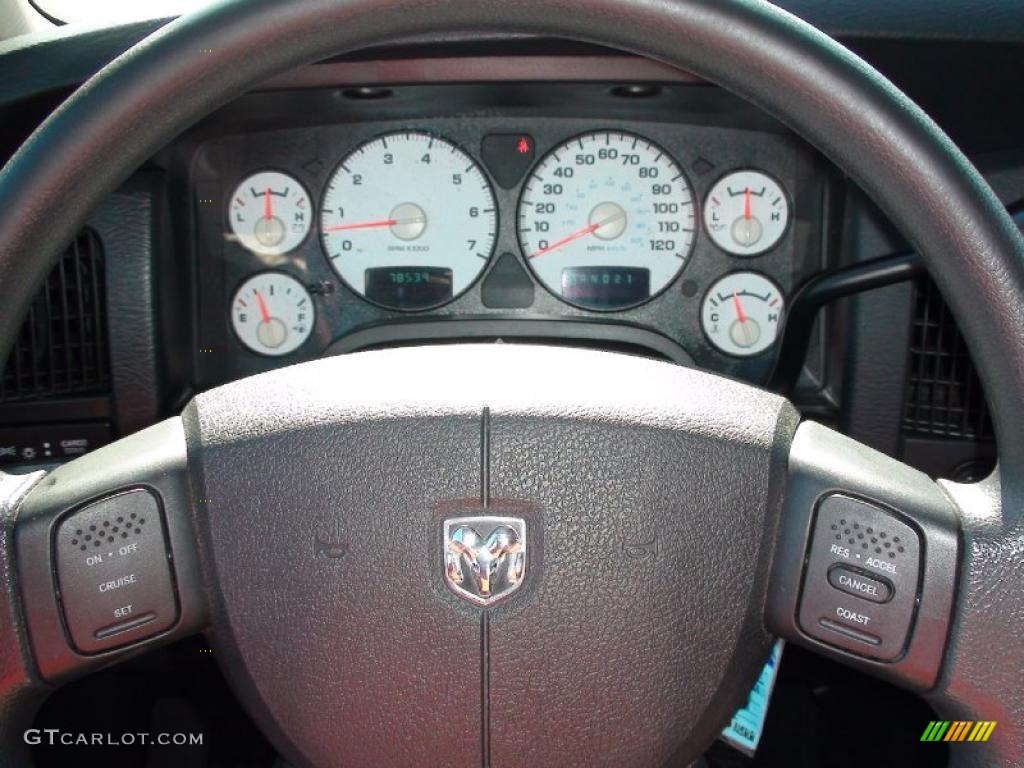 2004 Ram 1500 SLT Quad Cab - Flame Red / Dark Slate Gray photo #20