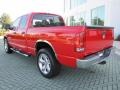 2006 Flame Red Dodge Ram 1500 Big Horn Edition Quad Cab  photo #3