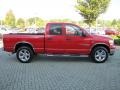 2006 Flame Red Dodge Ram 1500 Big Horn Edition Quad Cab  photo #6