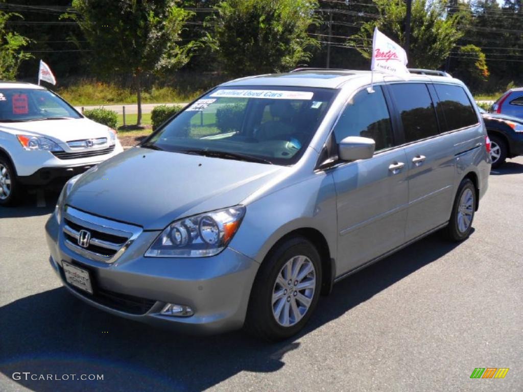 2007 Odyssey Touring - Slate Green Metallic / Gray photo #1