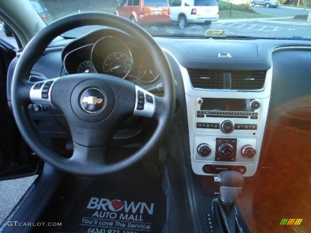 2008 Malibu LT Sedan - Black Granite Metallic / Ebony photo #7