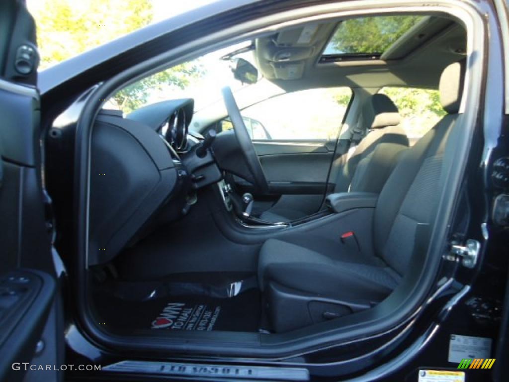 2008 Malibu LT Sedan - Black Granite Metallic / Ebony photo #10
